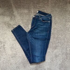 Women’s Hudson Natalie Super Skinny Jeans Dark Blue